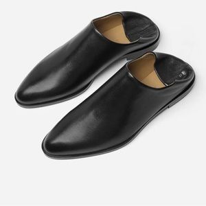 EVERLANE The Modern Black Babo Italian Leather 8.5
